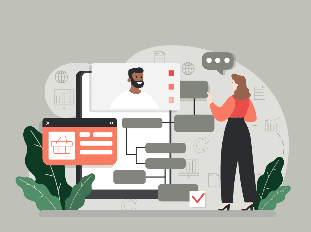 Customer Conversion Illustration